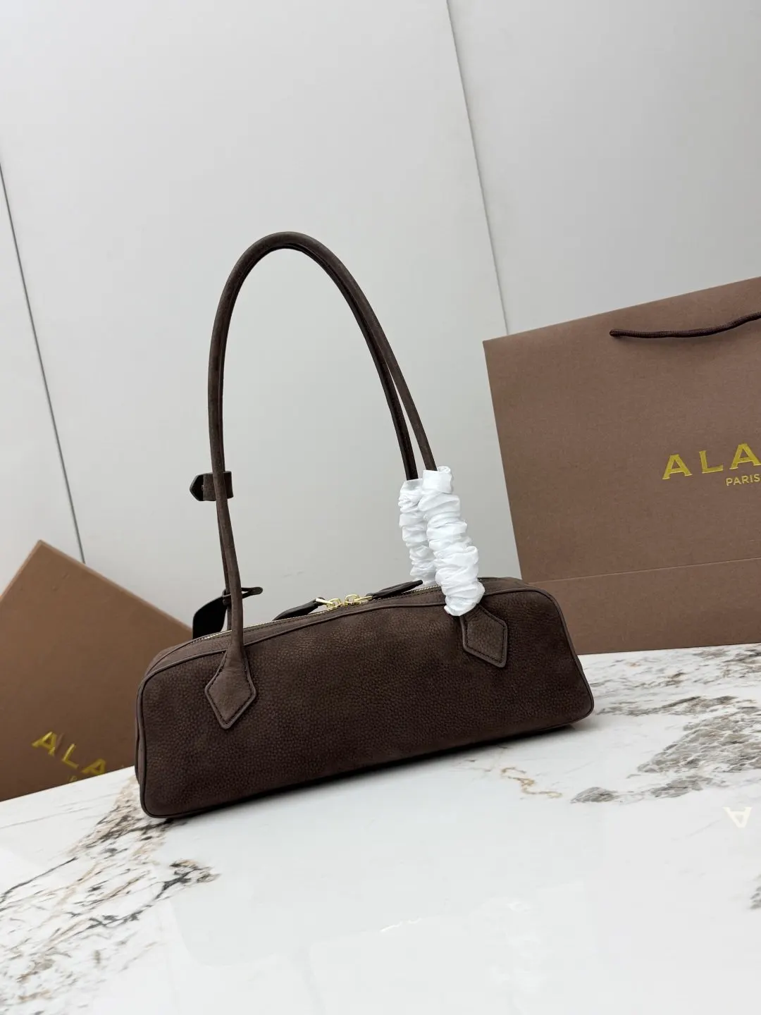 Hobo Shoulder Bag Vintage Leather