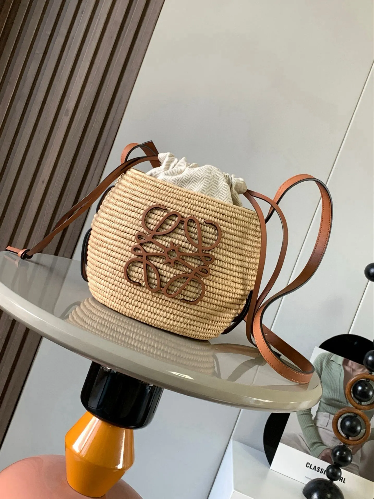 Brown Organizer Pouch Travel Leather