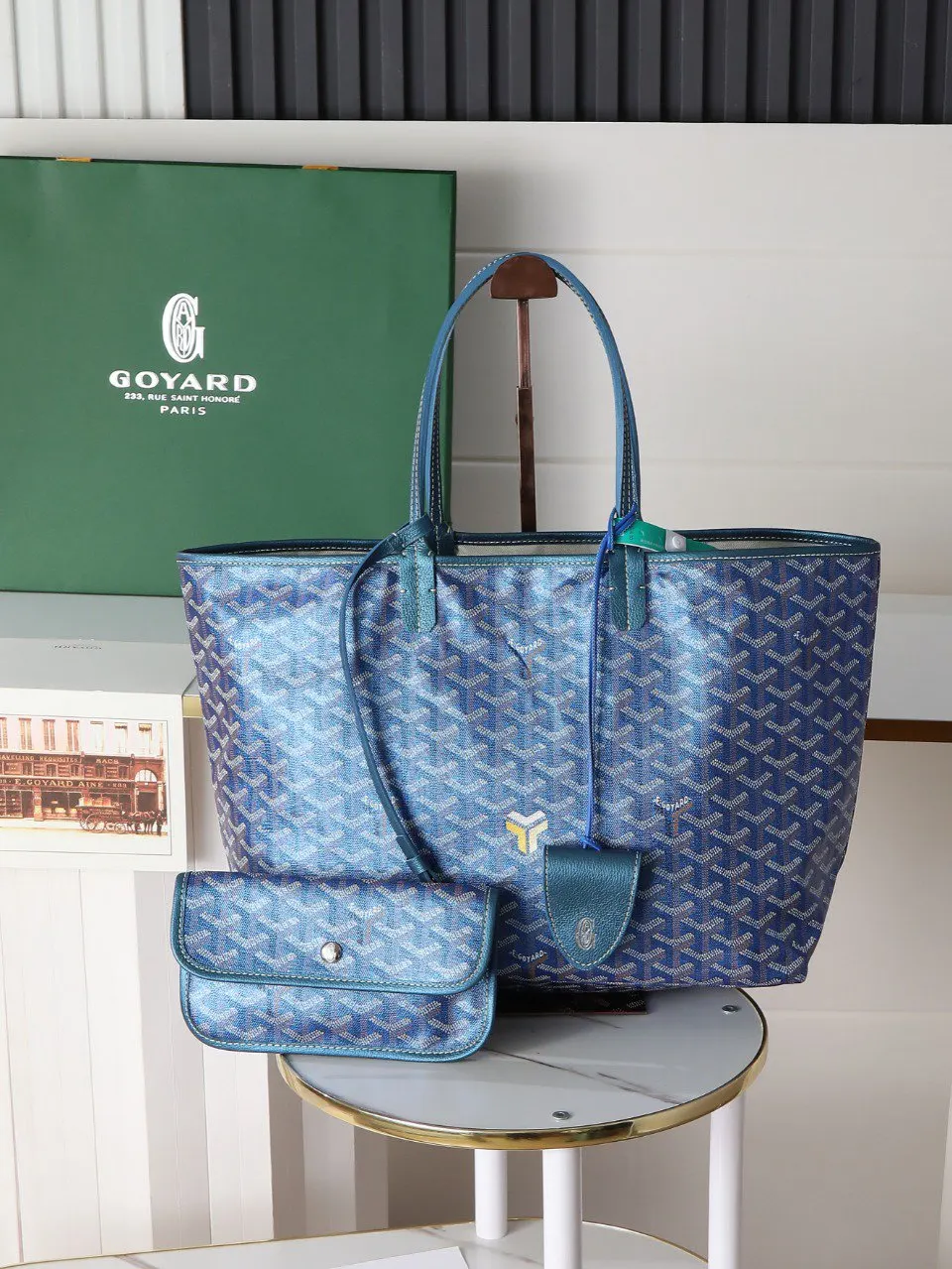Goyard 帆布 腋下包 复古腋下背款