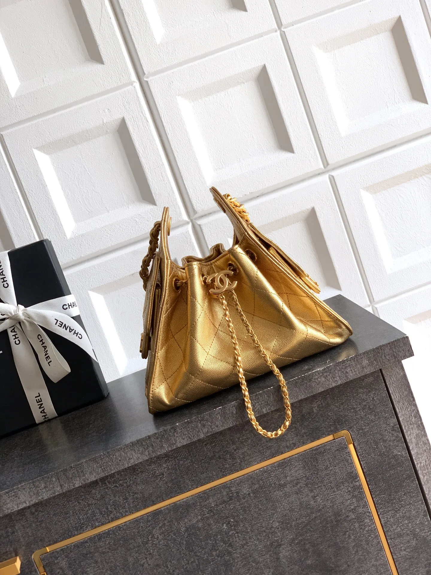 Gold Chain Bag