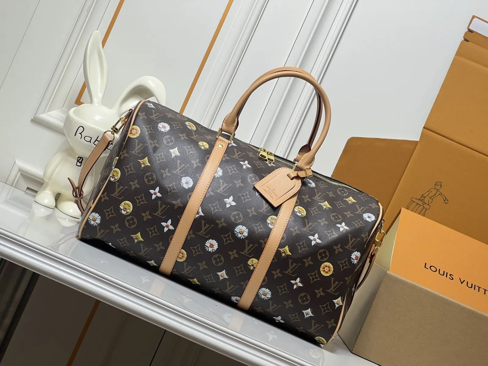 LV Keepall 帆布 旅行袋 大容量旅行款