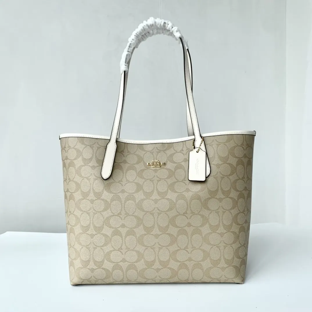Monogram Tote Bag Canvas