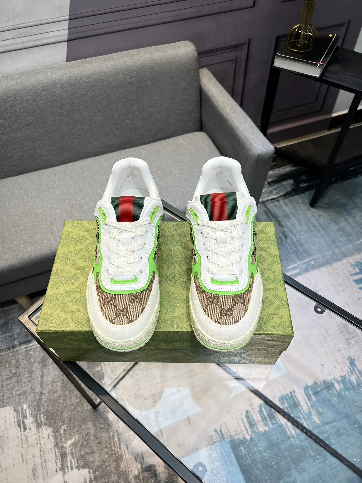 Gucci Logo休閒運動鞋 百搭款