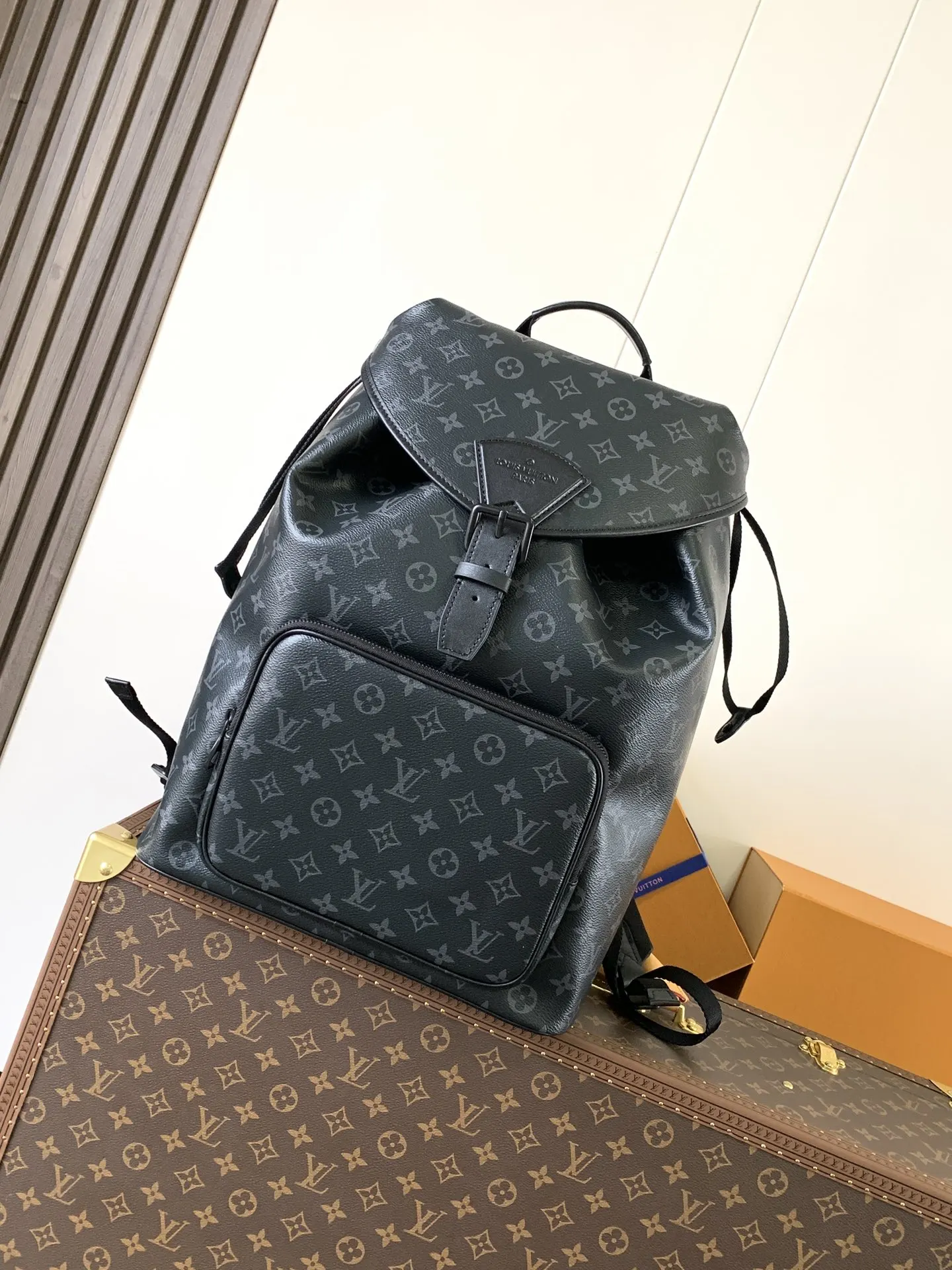 牛皮 雙肩包 实用雙肩款