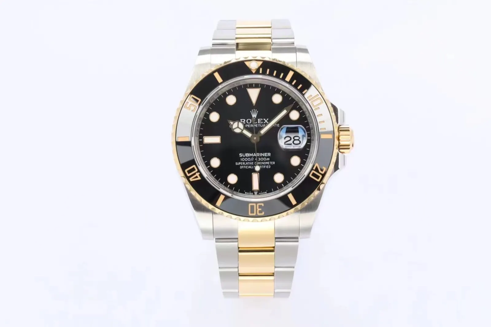 Rolex 藍色 金色 ⃣ 与 一致厚度 表径 手錶 經典腕表款