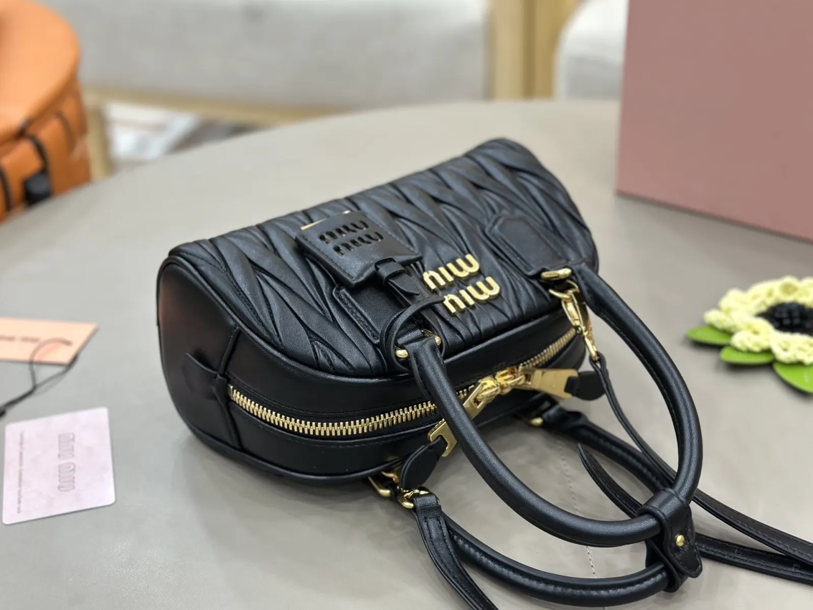 Black White Crossbody Bag Lightweight