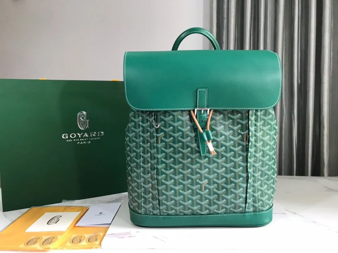 Goyard 黑色 棕色 雙肩包 实用雙肩款