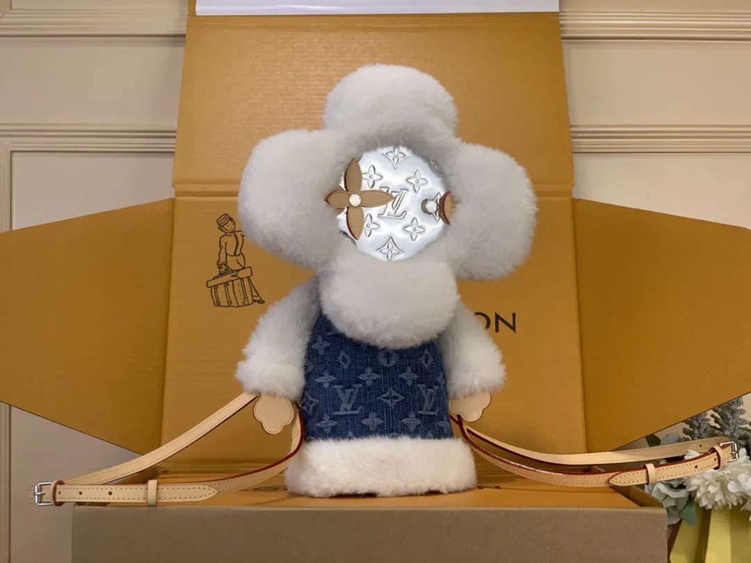 LV 牛仔 雙肩包 实用雙肩款