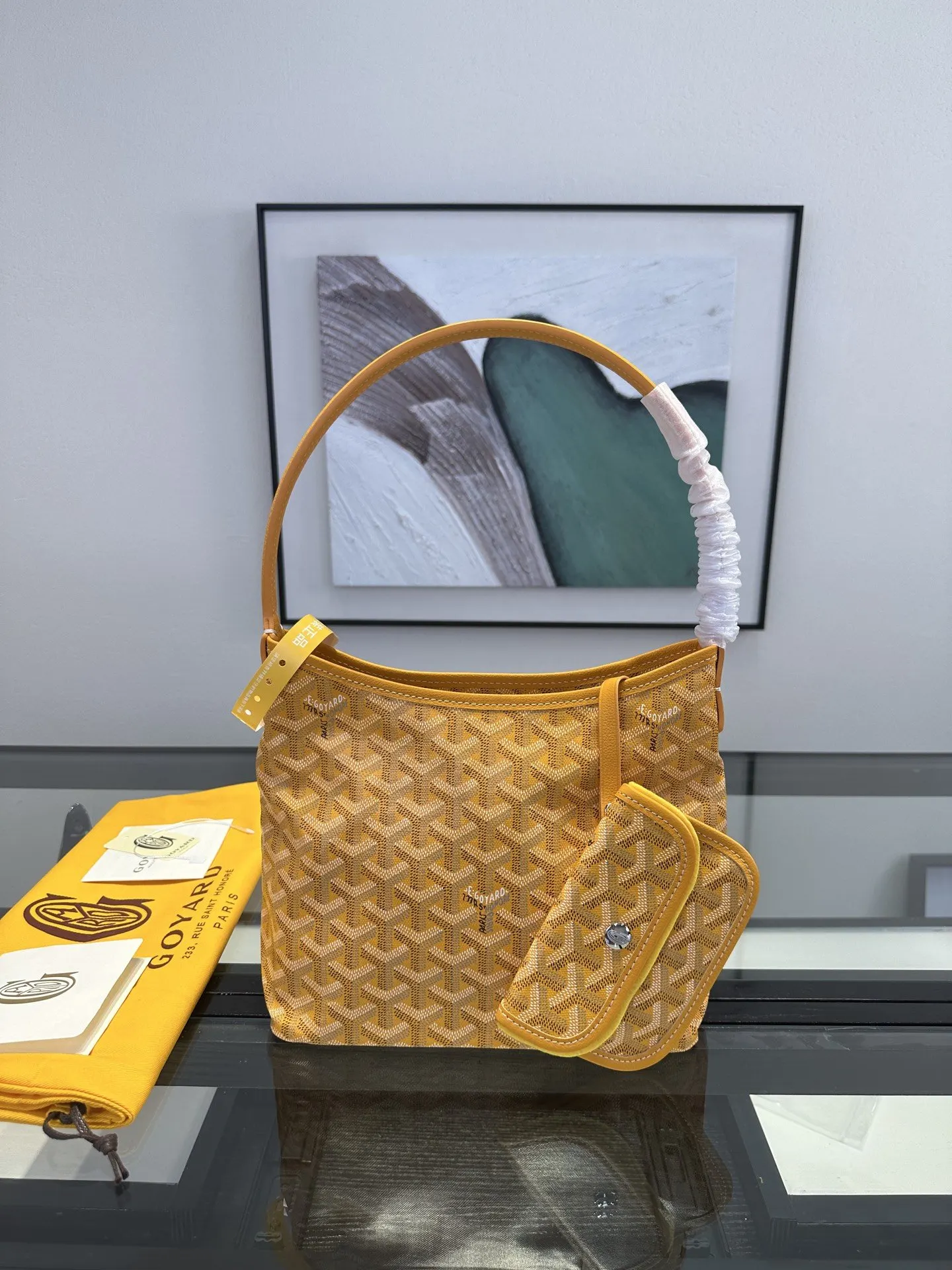 Goyard Hobo 黃色 托特包 大容量托特款