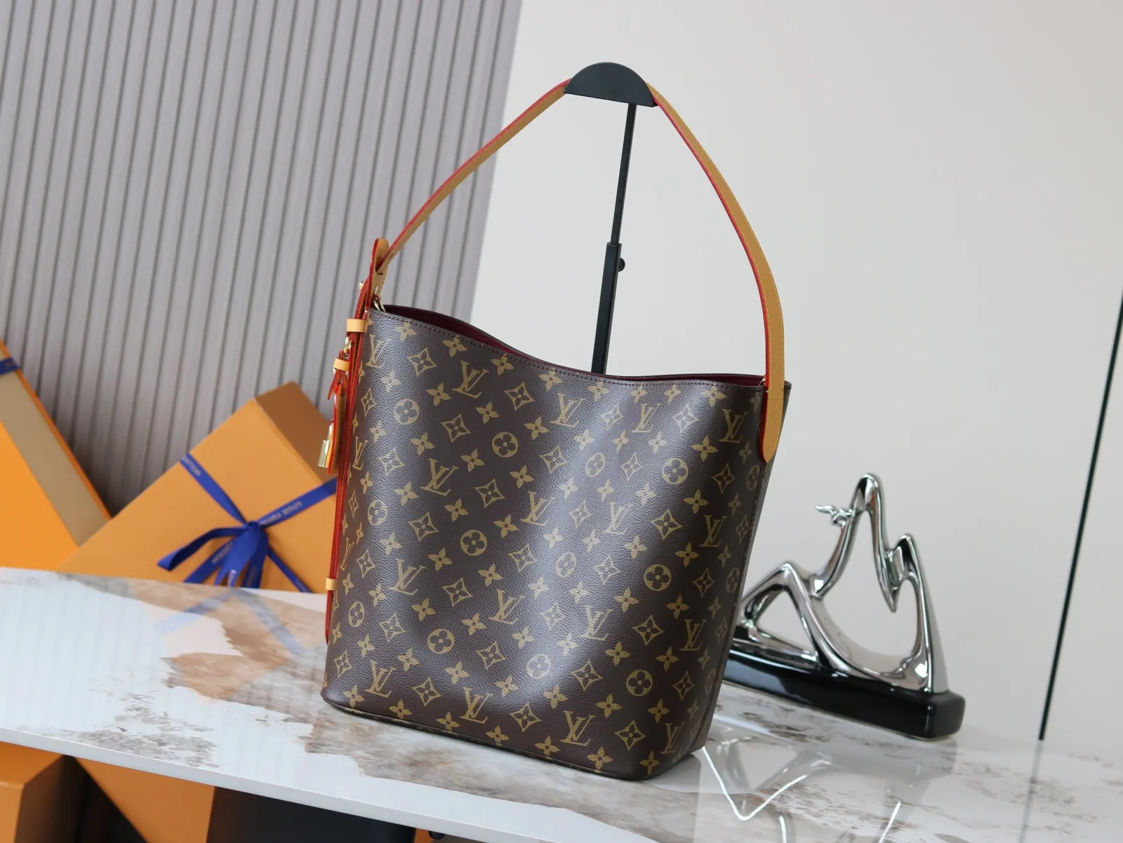 LV bucket bag