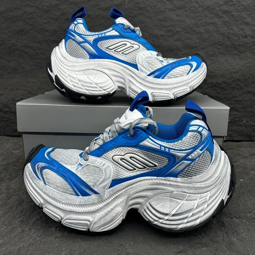 Balenciaga 白色 運動鞋 厚底休閒款