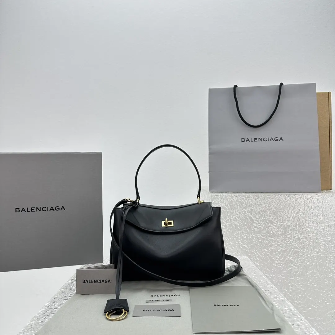 Balenciaga Rodeo 黑金 腋下包 簡約腋下款