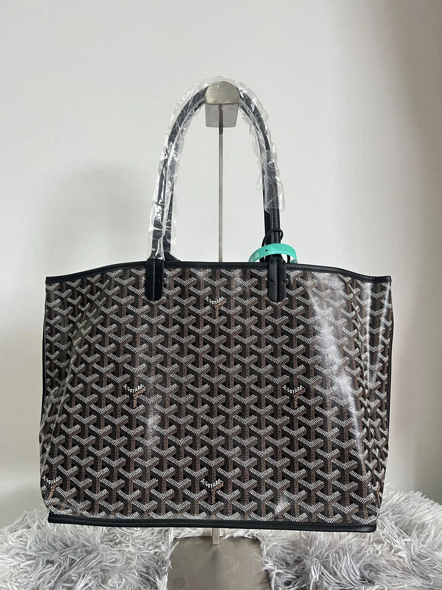 Goyard 黑色 牛皮 托特包 大容量托特款