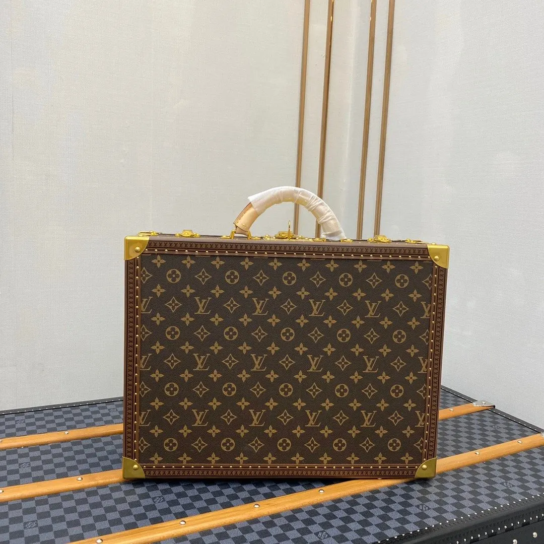 金色 帆布 其坚固程度是驴家传统精湛工艺的标志 行李箱 旅行拉杆款 輕便出行款
