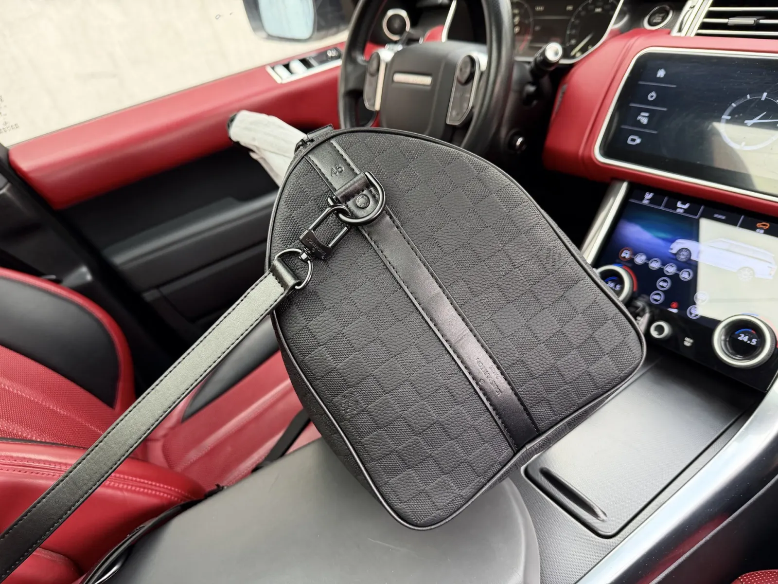 LV Keepall 黑色 牛皮 旅行袋 大容量旅行款