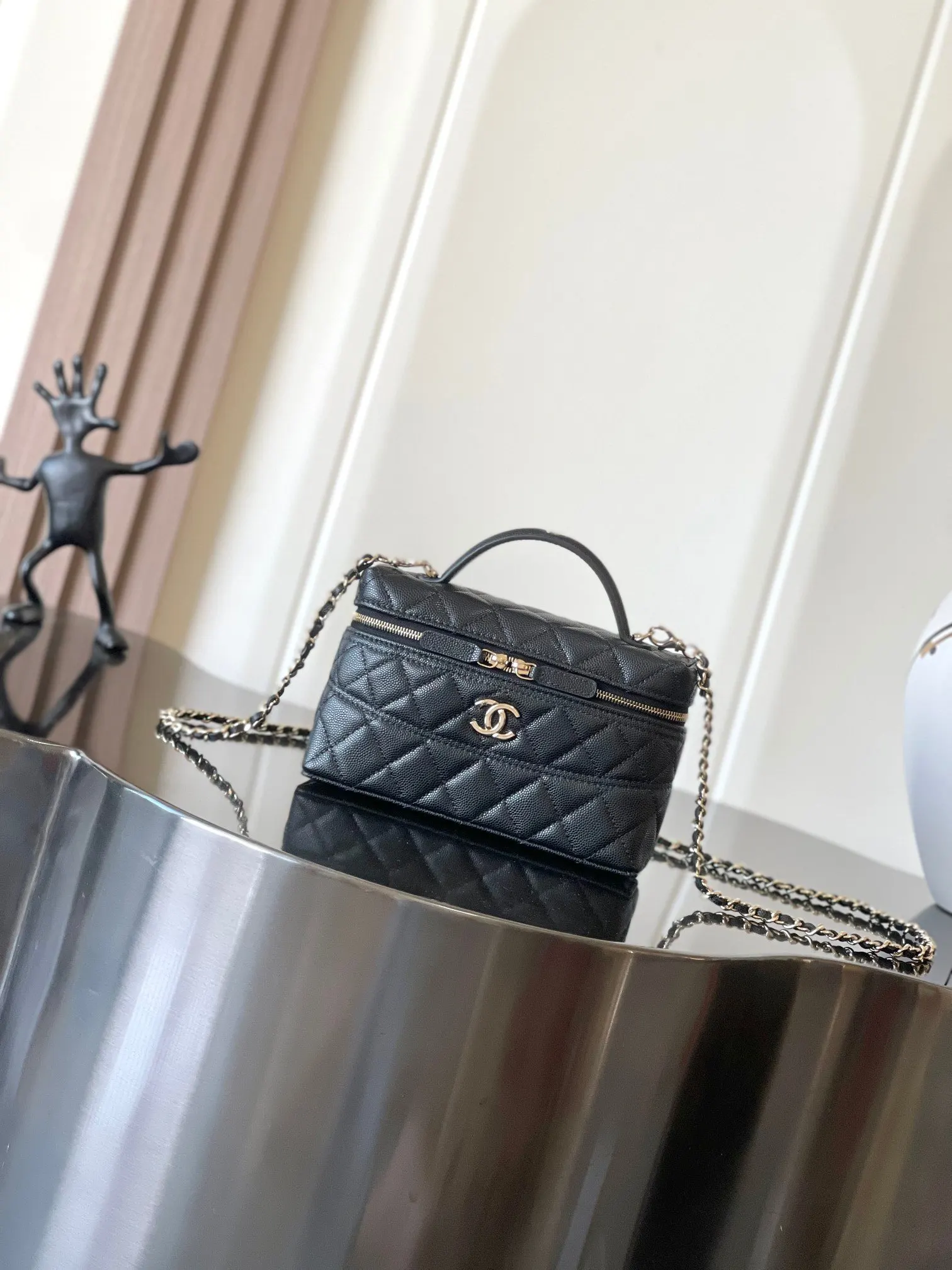 CHANEL 小牛皮 鏈條包 精致鏈條款