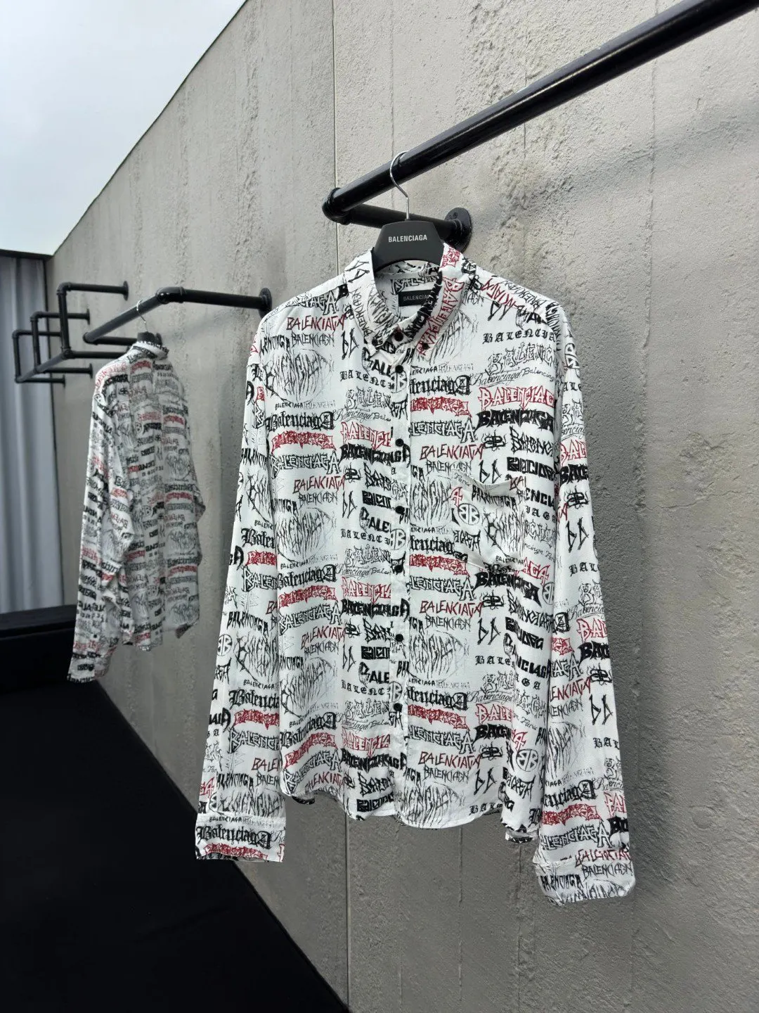Balenciaga White Logo Style