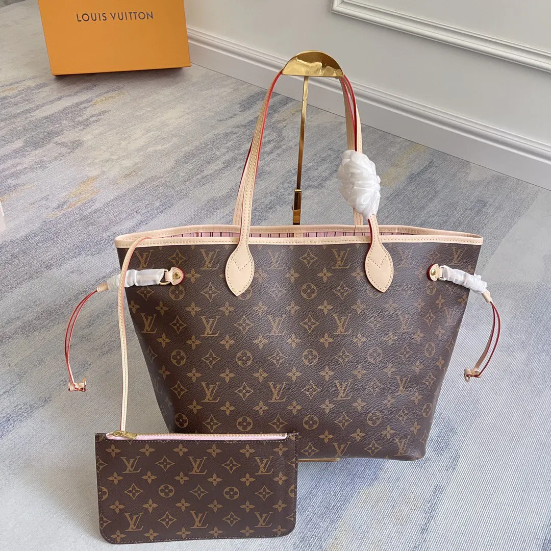 LV Neverfull 老花 金色 牛皮 手拿包 精致手拿款