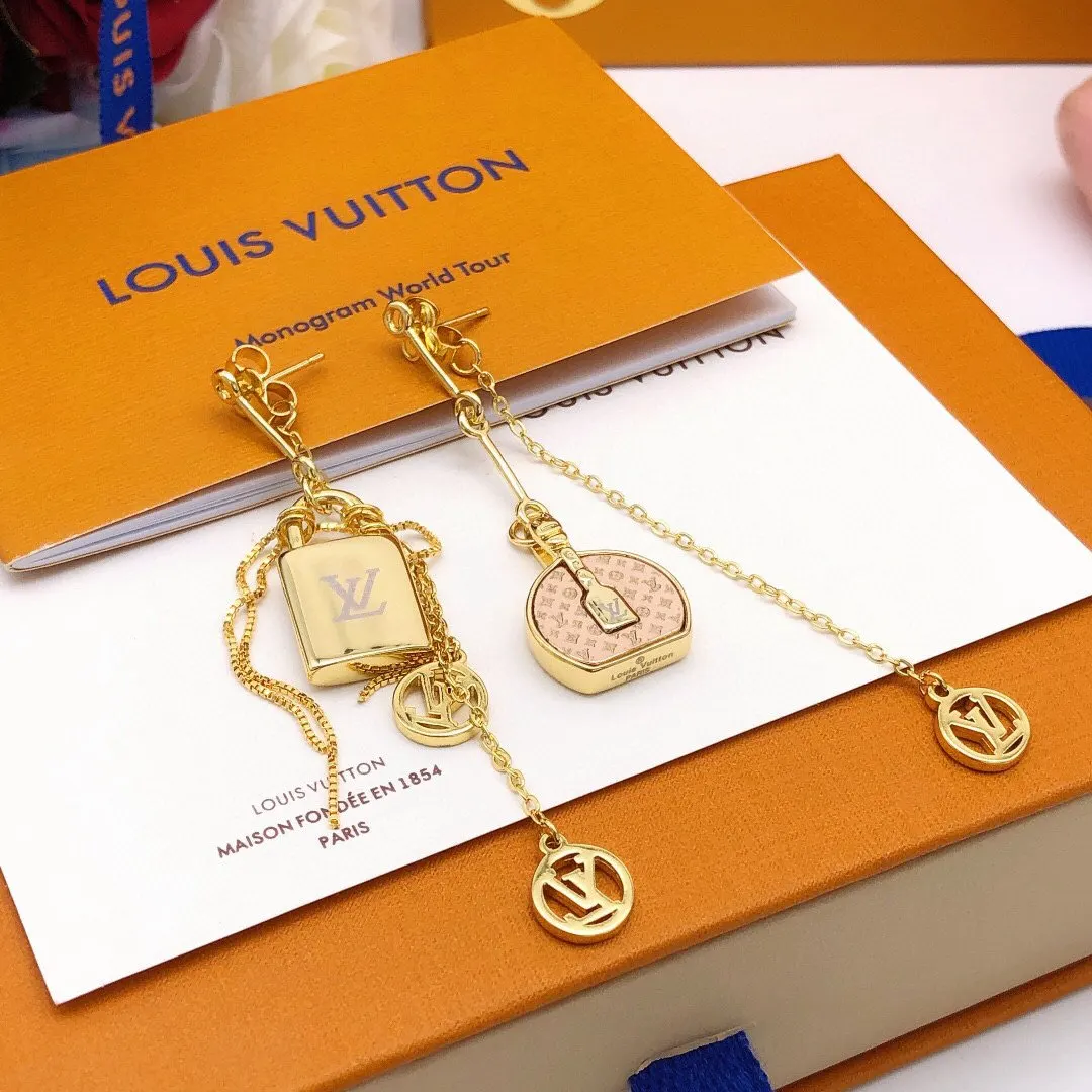 LV stud earrings