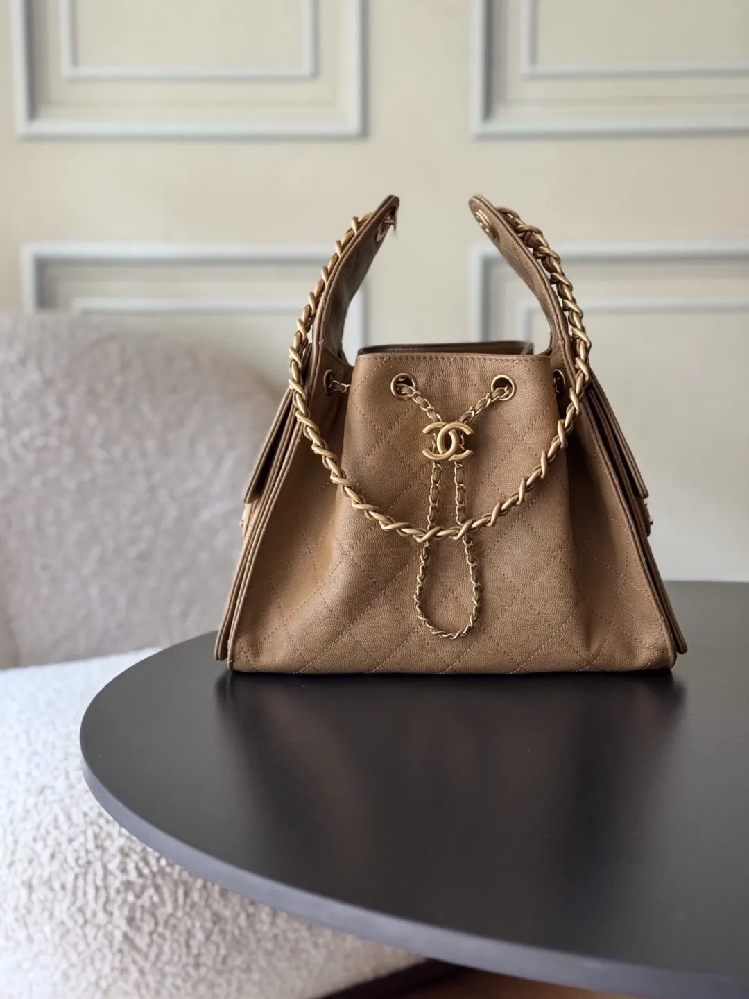 CHANEL Hobo 背景～区别于市场普通货 法国 腋下包 復古腋下背款
