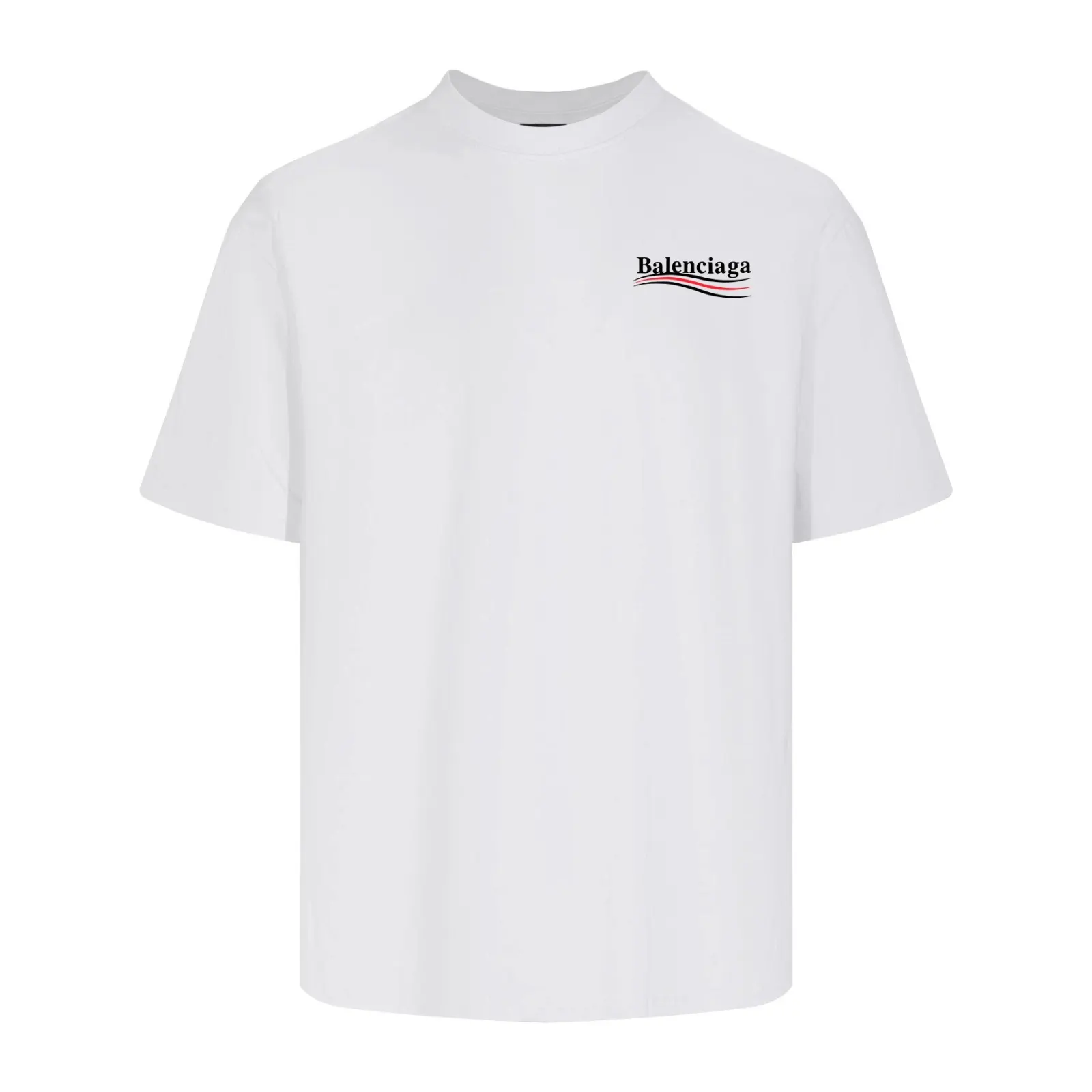 Balenciaga Black Short Sleeve T-Shirt Loose Casual