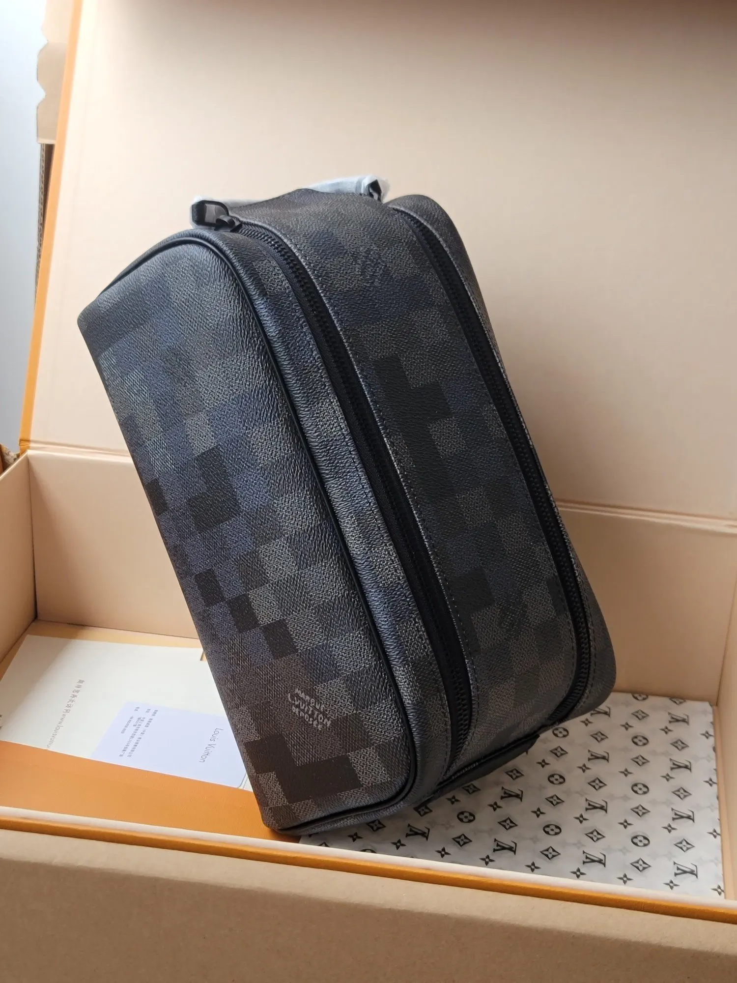 帆布 化妆包 Damoflage Bla 便携收纳款