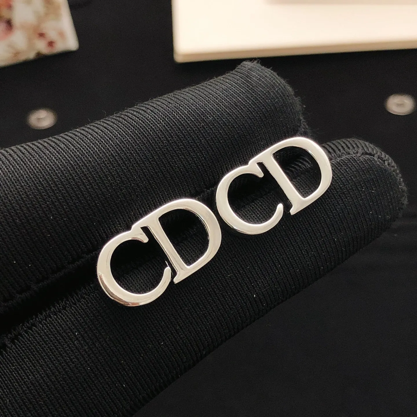 Dior silver bag, portable messenger