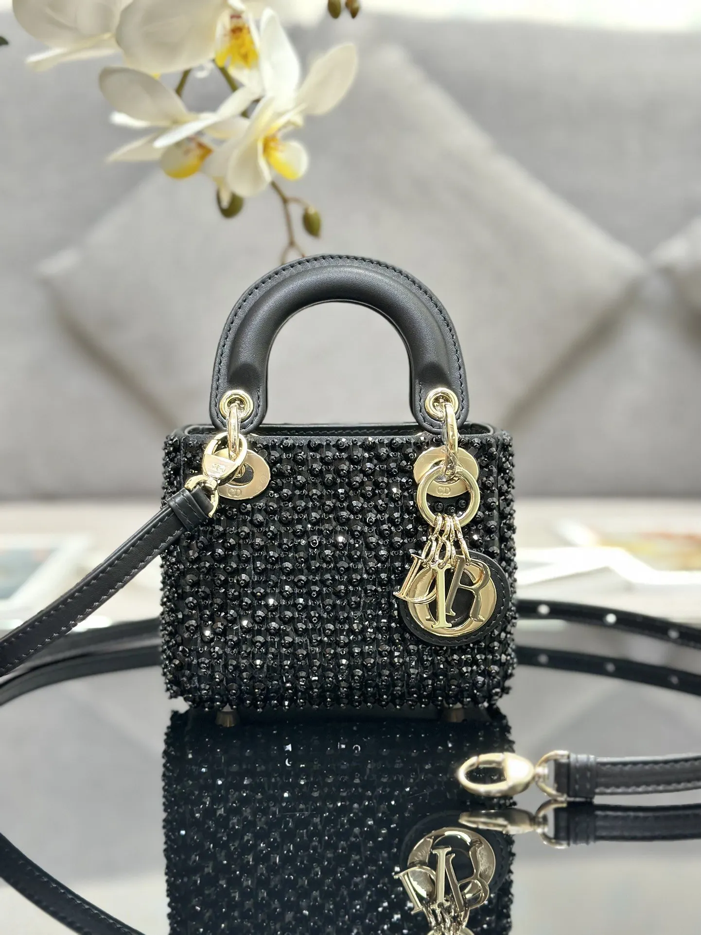Dior Lady 金色 皮革 鏈條包 精致鏈條款