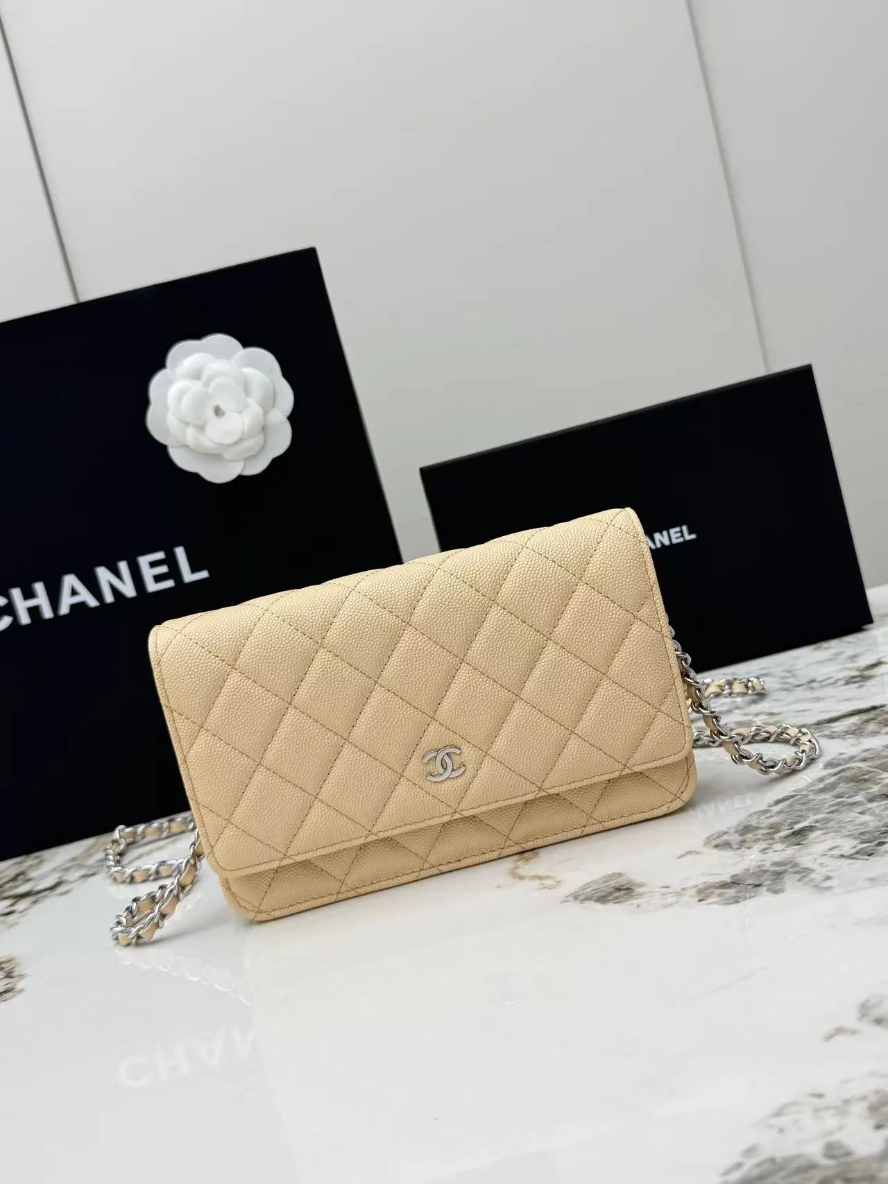 CHANEL 小牛皮 鏈條包 精致鏈條款