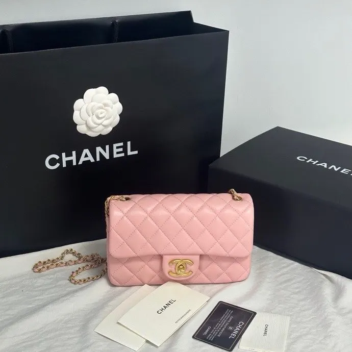 Pink Chain Bag