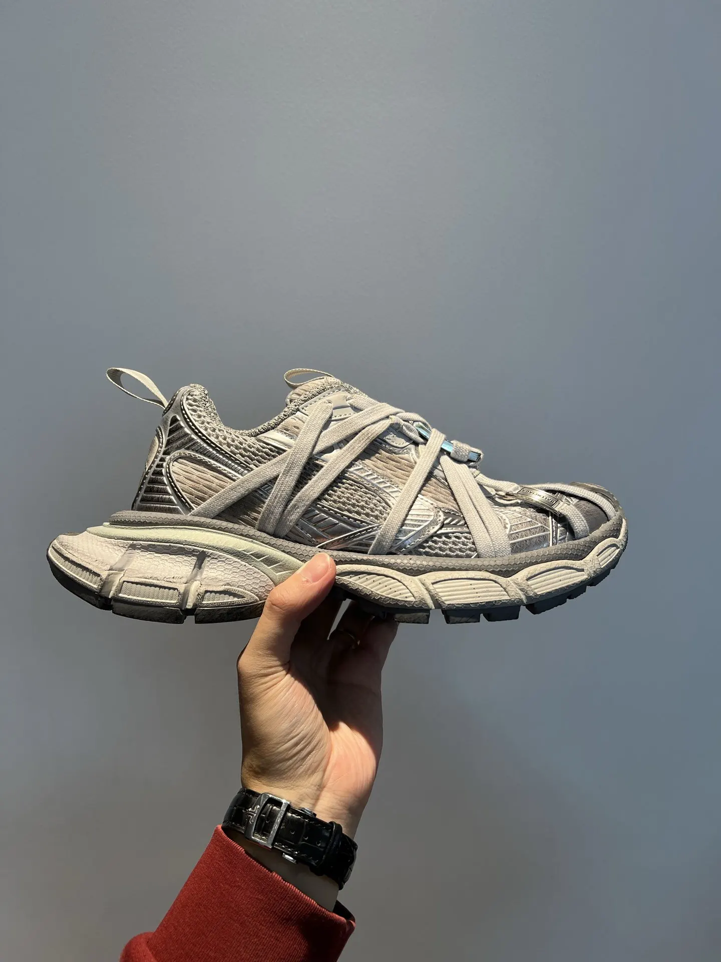 Balenciaga 3XL 灰色 運動鞋 厚底休閒款