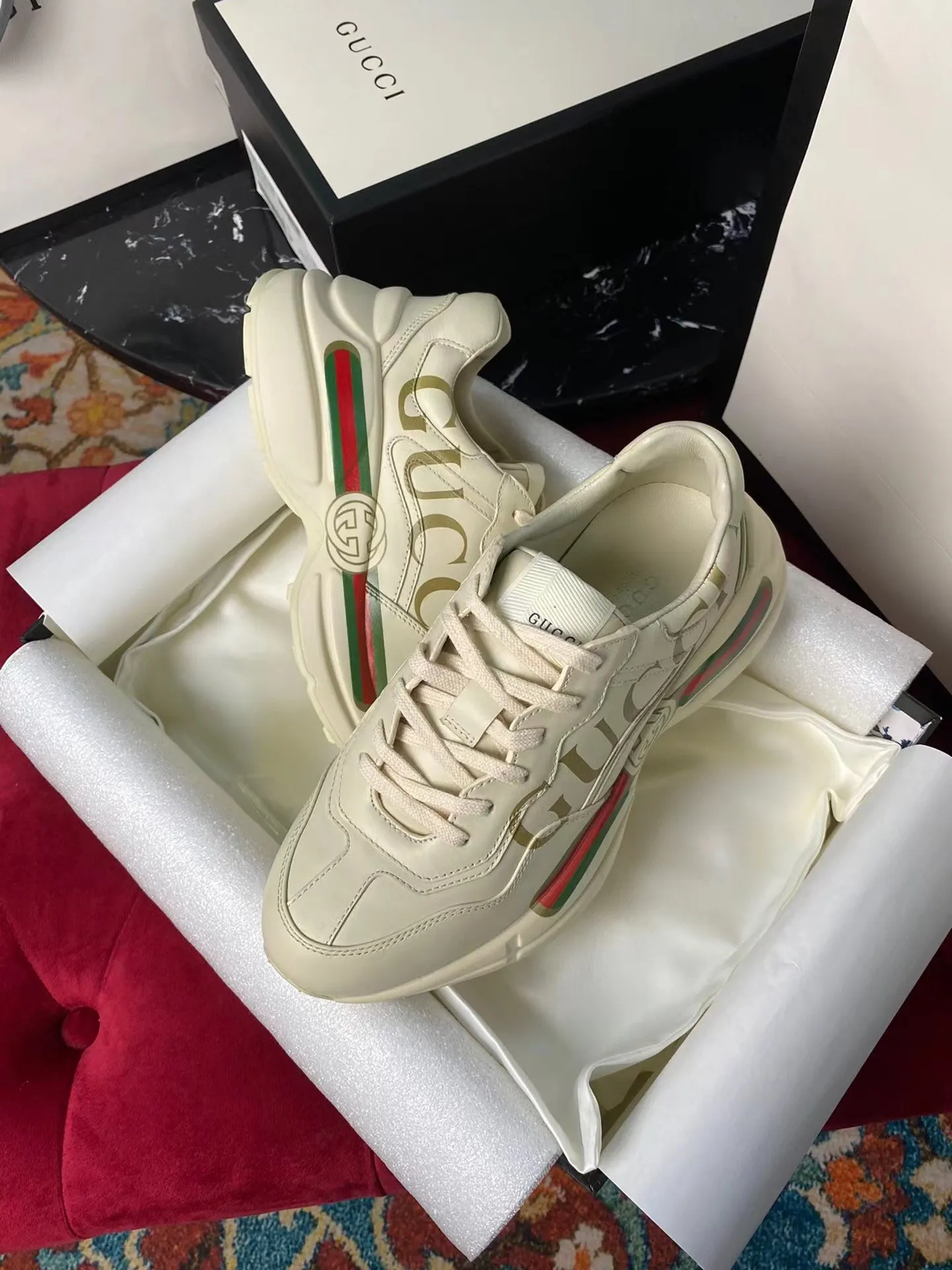 Gucci Logo休閒運動鞋 百搭款