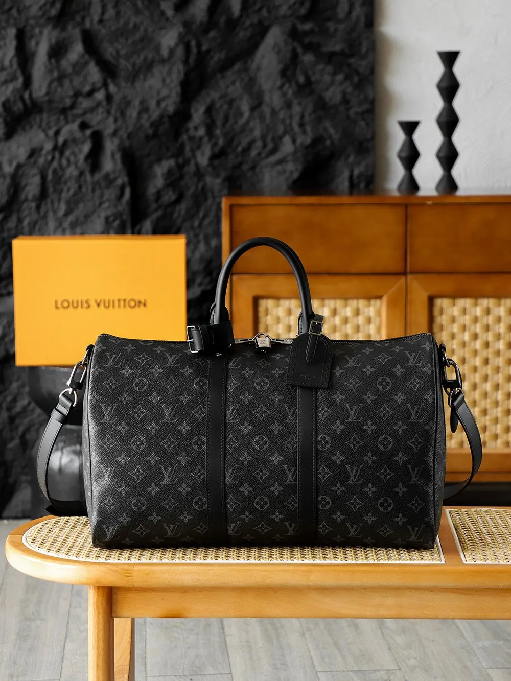 Keepall 帆布 旅行包 大容量旅行款