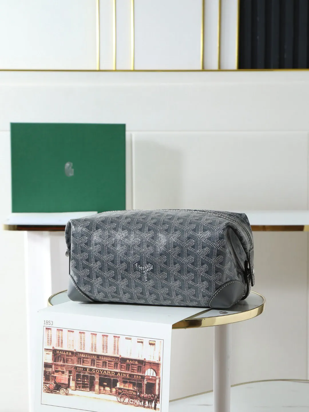 Goyard 戈雅 化妝 收納袋 内里有 手拿包 精致手拿款