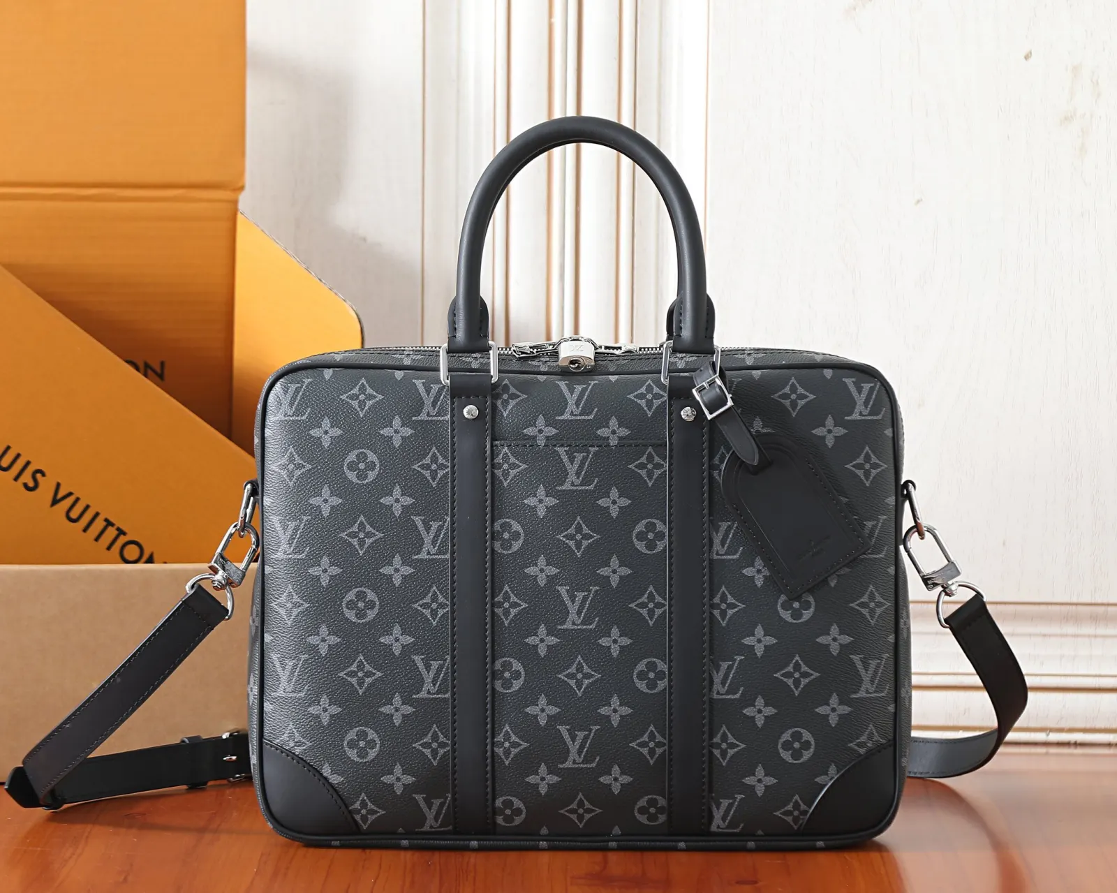 Briefcase Business Commuter Leather