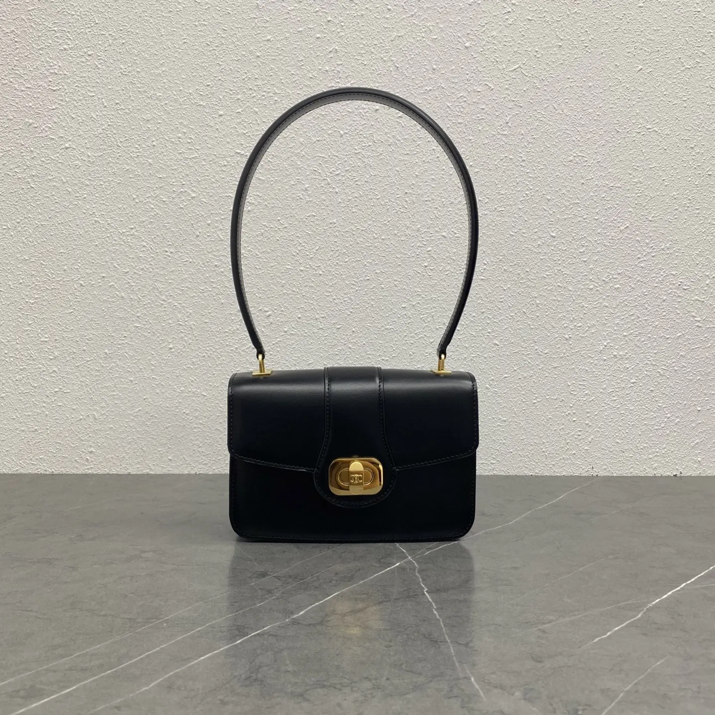 Black Hobo Shoulder Bag Vintage