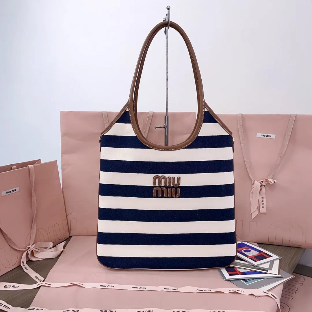 Miu 小牛皮 托特包 大容量托特款