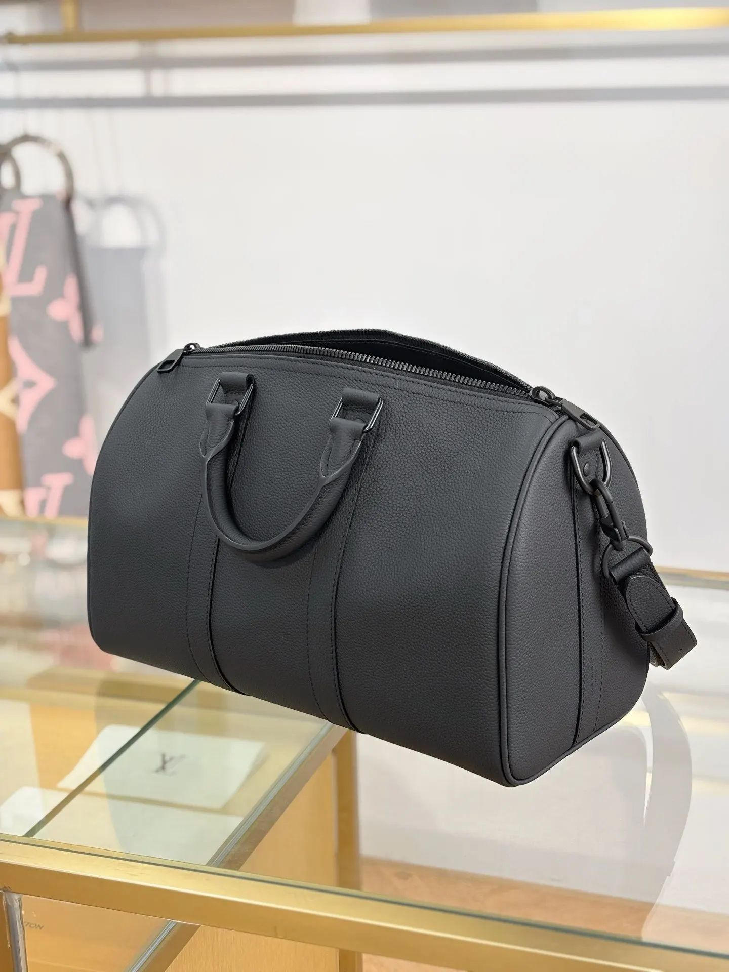 Keepall 黑色 BANDO 旅行袋 大容量旅行款
