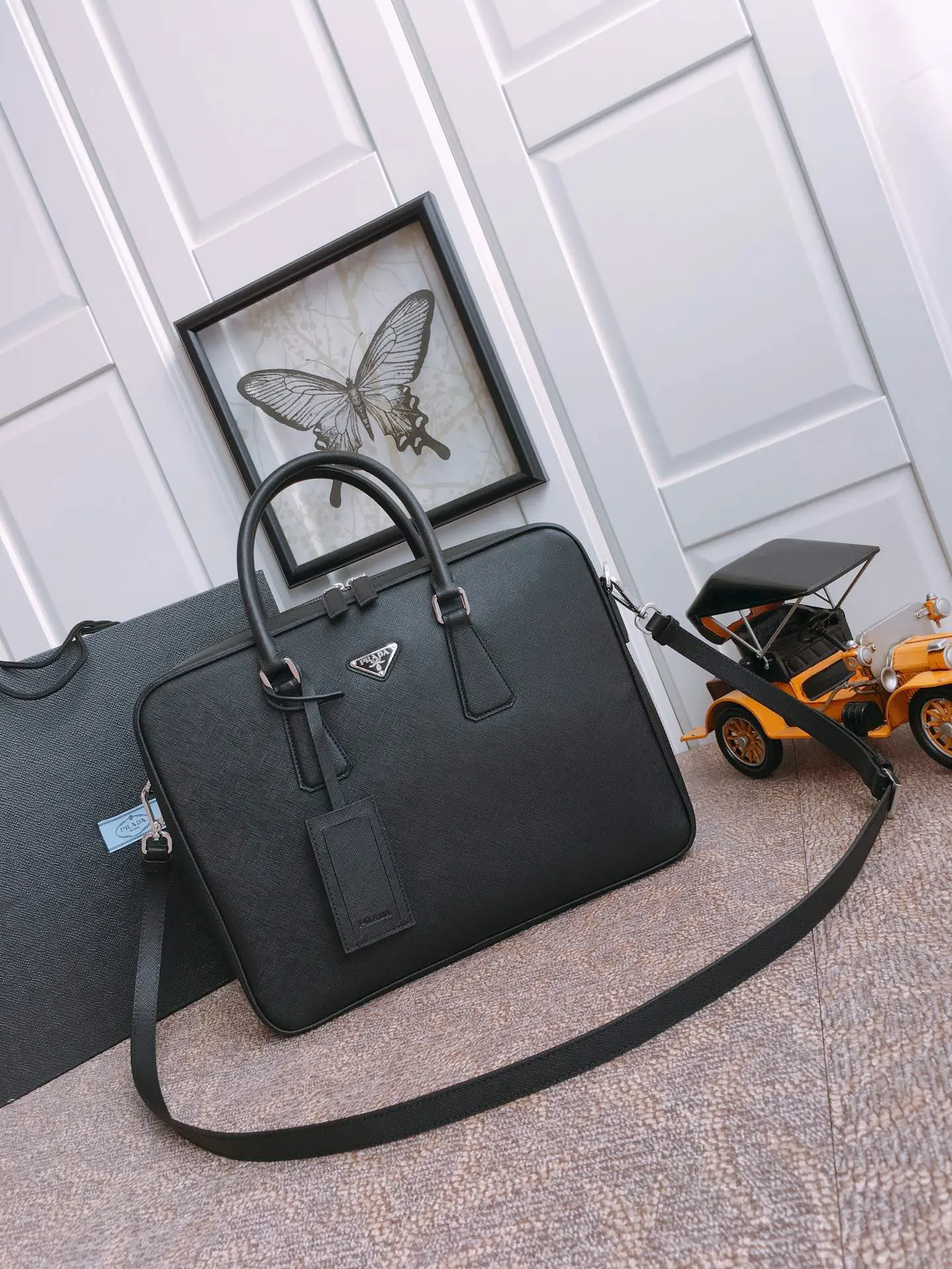 Prada Briefcase Business Commuter