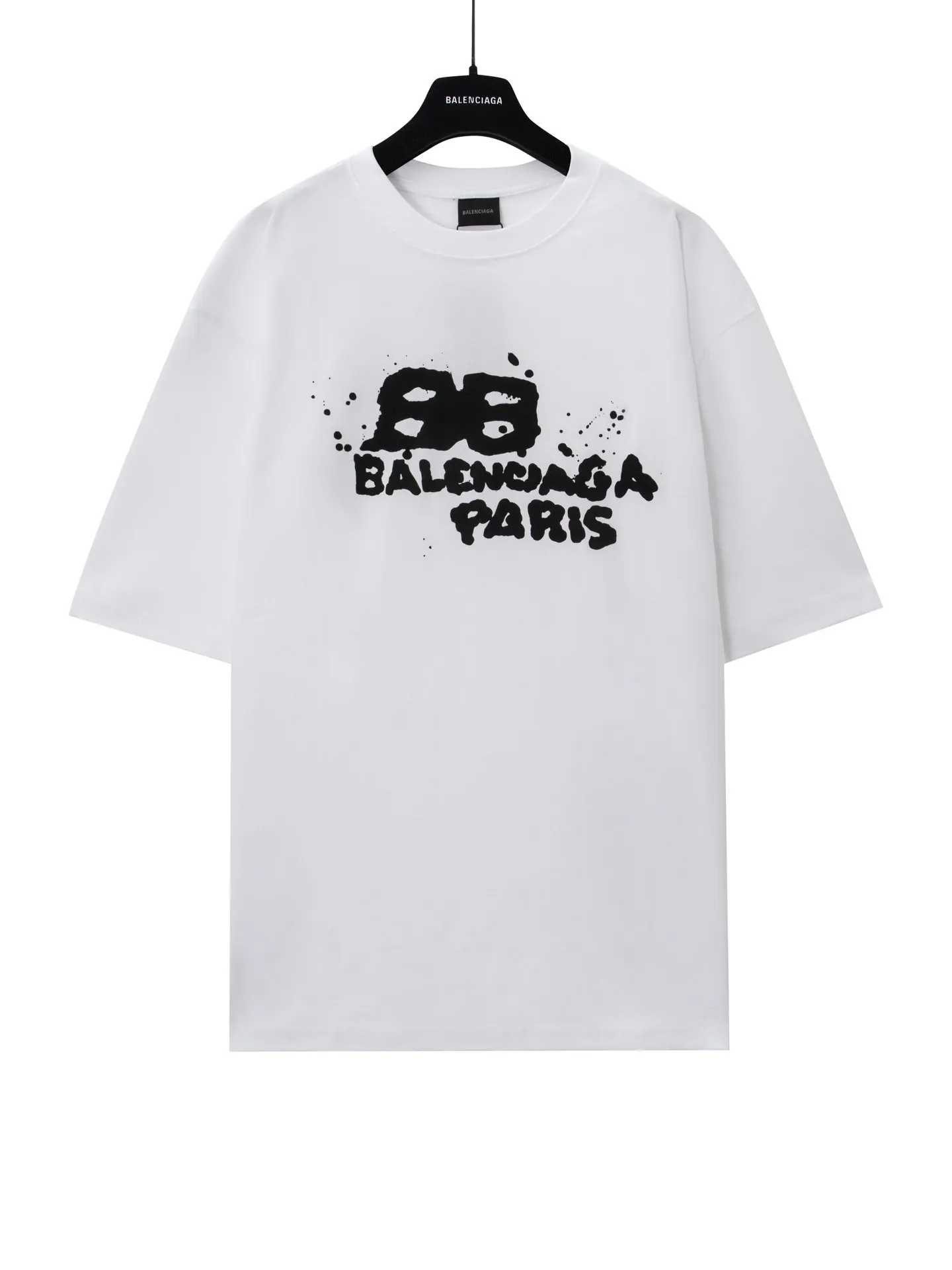 Balenciaga Logo Short Sleeve T-Shirt Street Casual