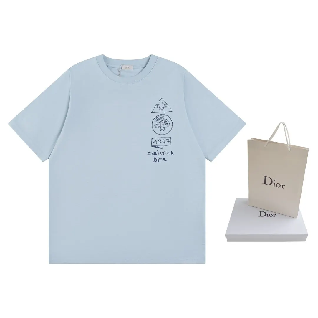 DIOR 純棉 短袖T恤 休閒百搭款