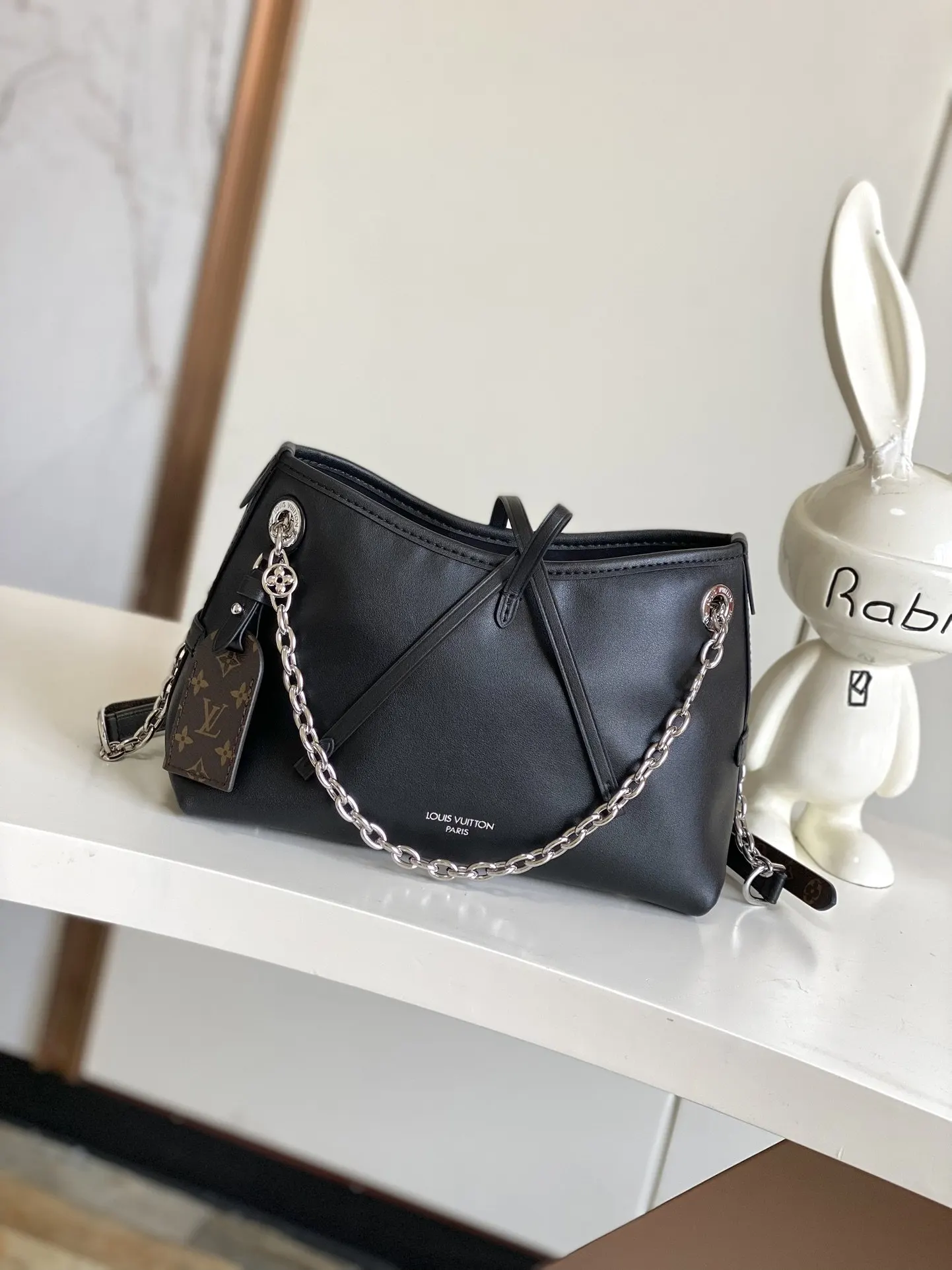 CarryAll 黑色 帆布 鏈條包 精致鏈條款