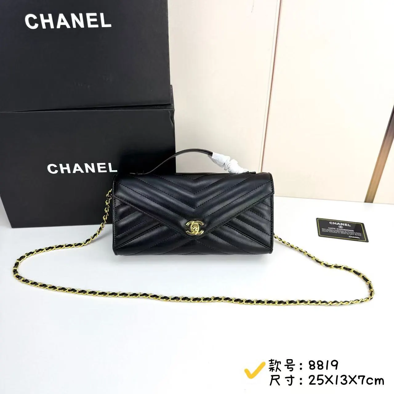 CHANEL 皮革 時尚爱好者必入 手拿包 精致手拿款