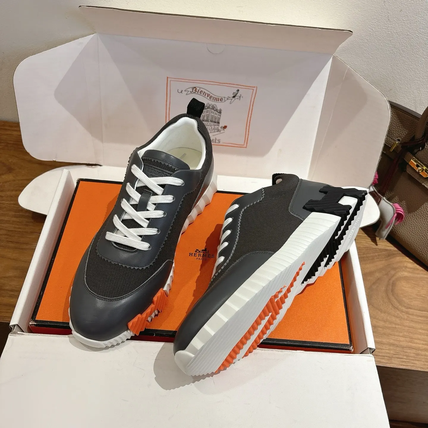 Hermes SS Sneakers Casual Versatile