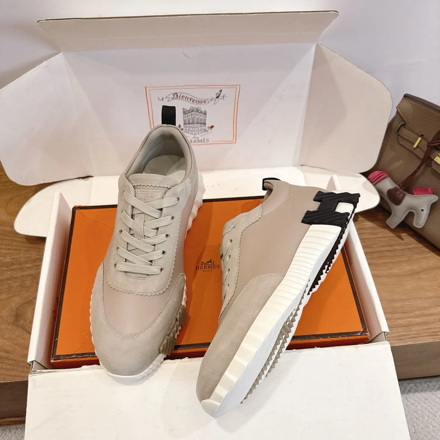 Hermes SS Sneakers Casual Versatile