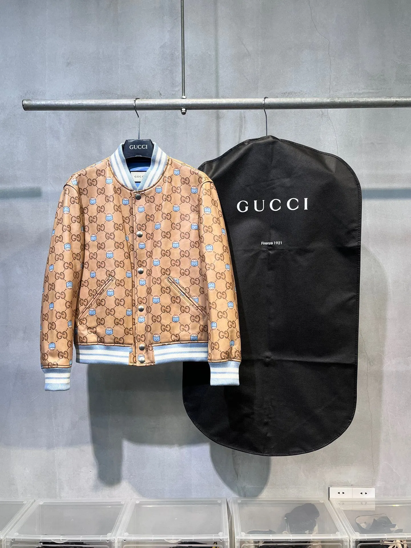 Gucci GG jacquard jacket, Monogram