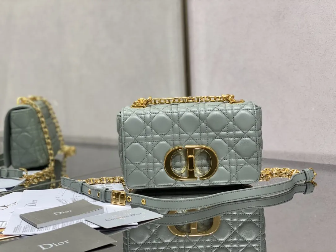 Dior Caro 小牛皮鏈條包 手提斜挎款