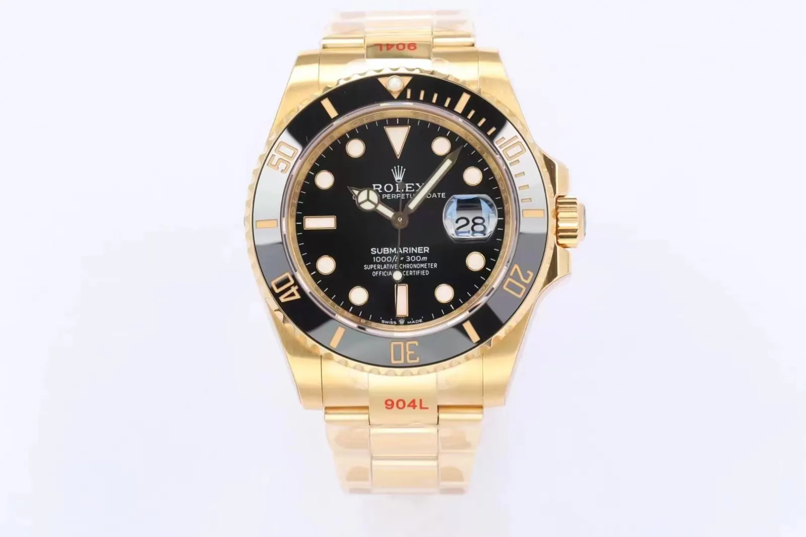 Rolex 藍色 金色 ⃣ 与 一致厚度 表径 手錶 經典腕表款