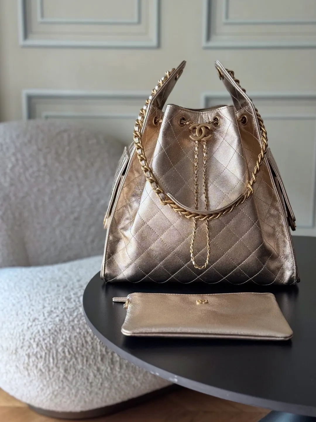 CHANEL Hobo 法国 高端定制品 Chane 腋下包