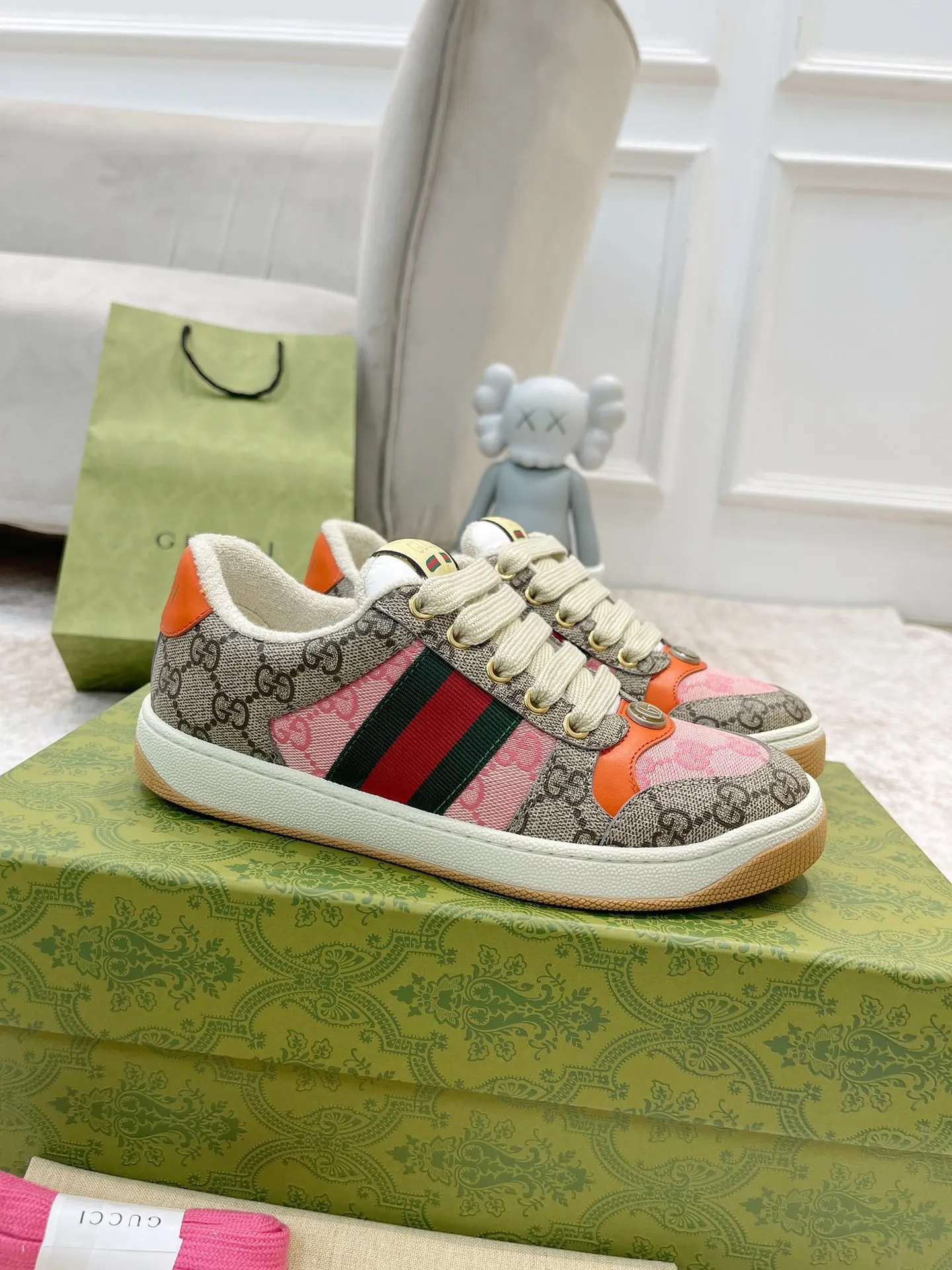 Gucci Logo休閒運動鞋 百搭款